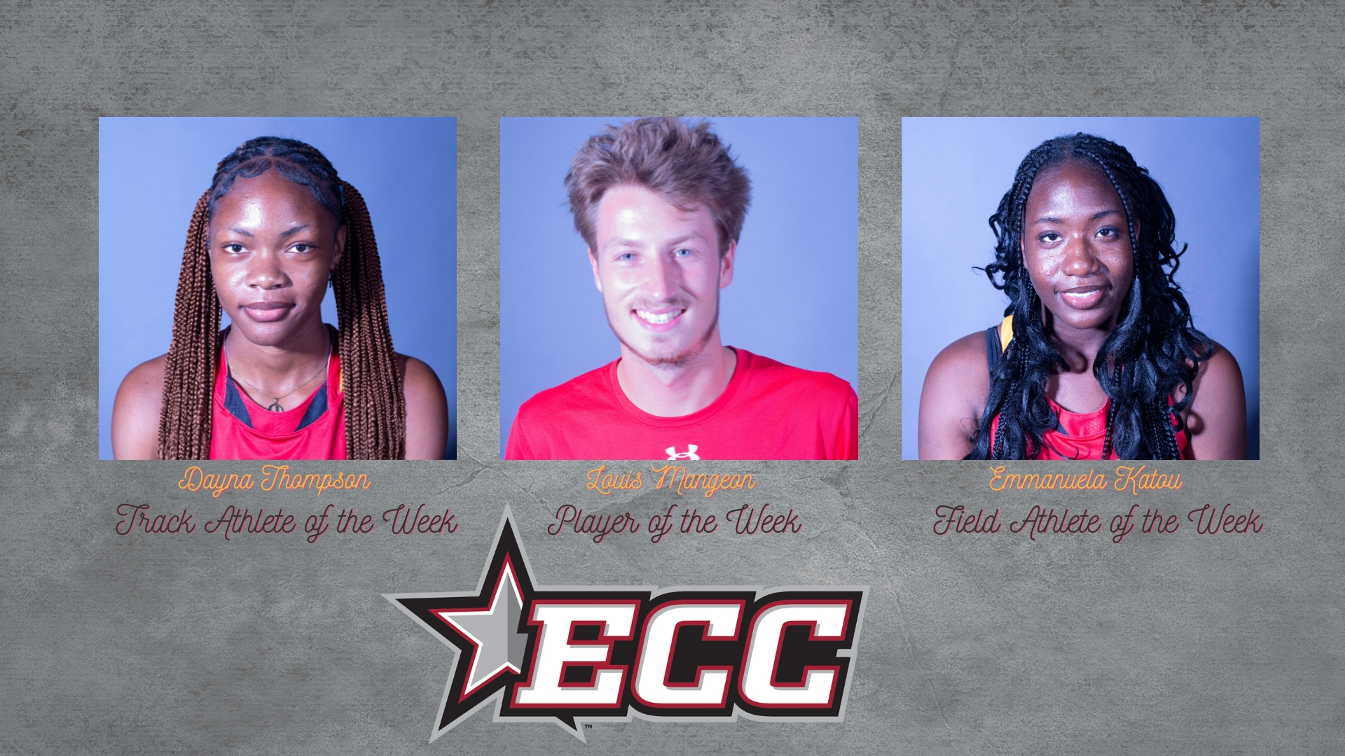 Mangeon, Thompson & Kouami Headline ECC Weekly Awards