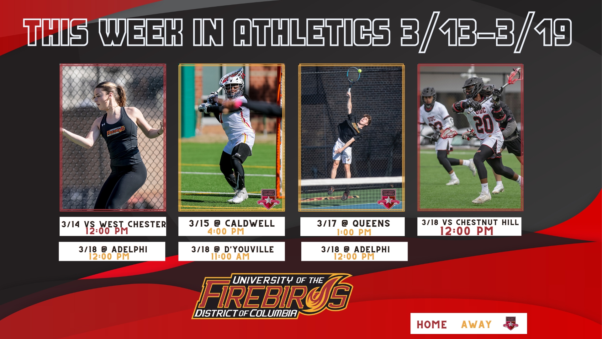 This Week in Athletics 3/13-3/19