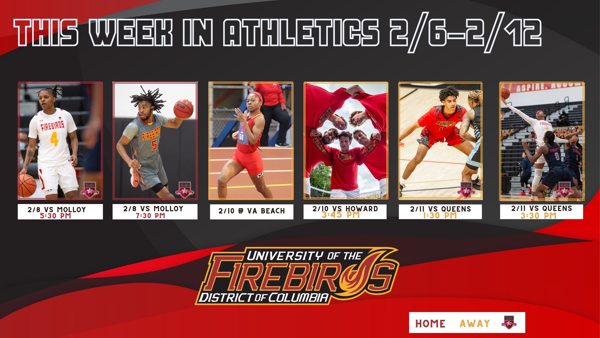 This Week in Athletics 2/6-2/12