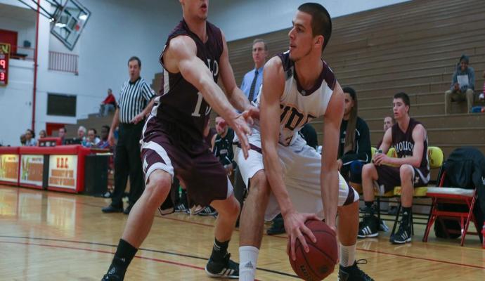 Sophomore Florent Pontens had a season-high 14 points.