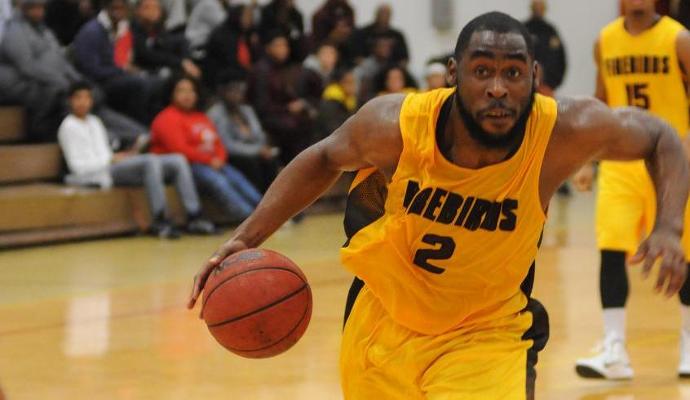 Great hustle play as well as seven points and nine rebounds by junior forward Clenso Brannon II helped UDC to a resounding win.