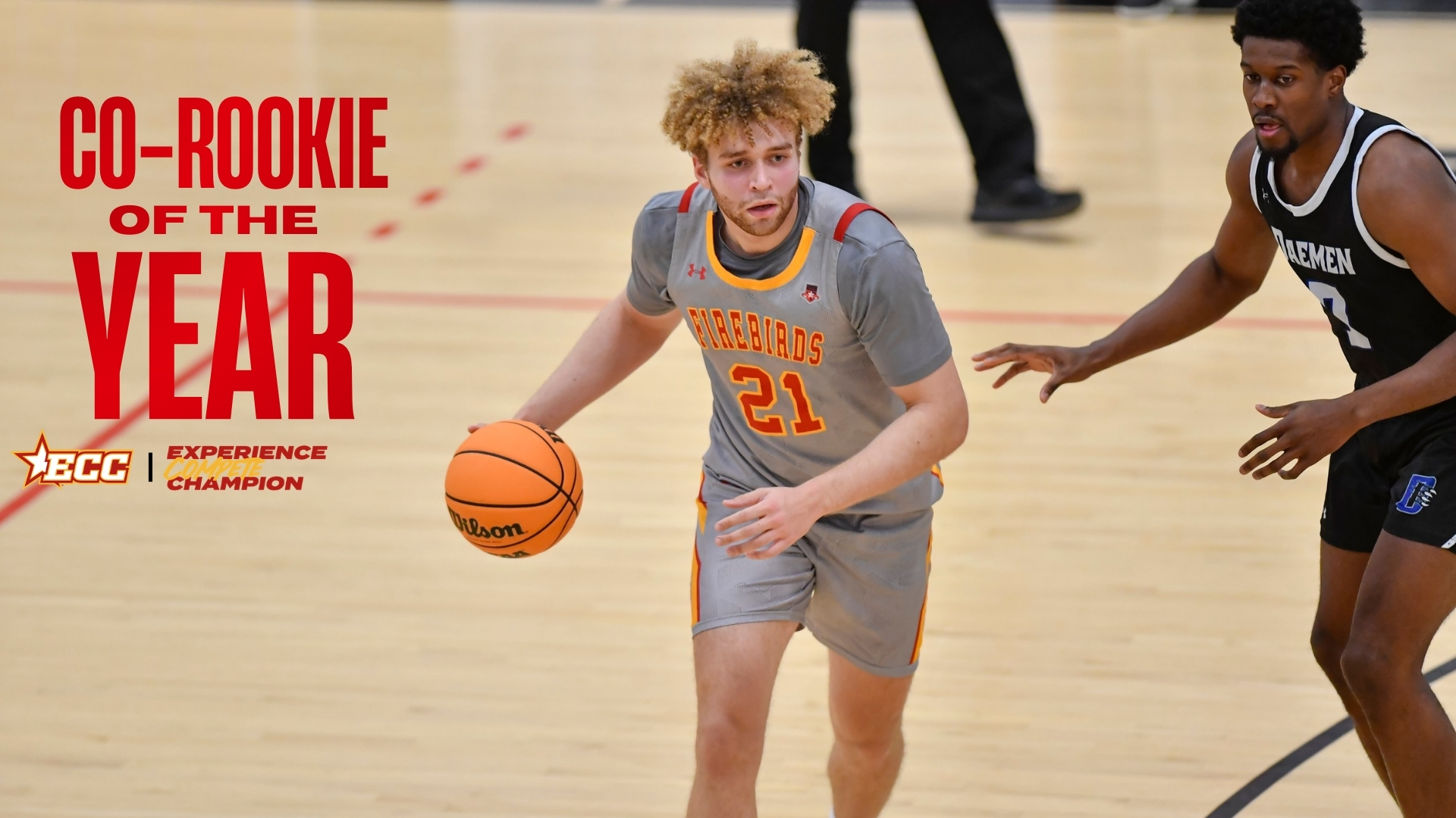 Oliver Spence Named ECC Co-Rookie of the Year; Earns Third-Team All-Conference Honors