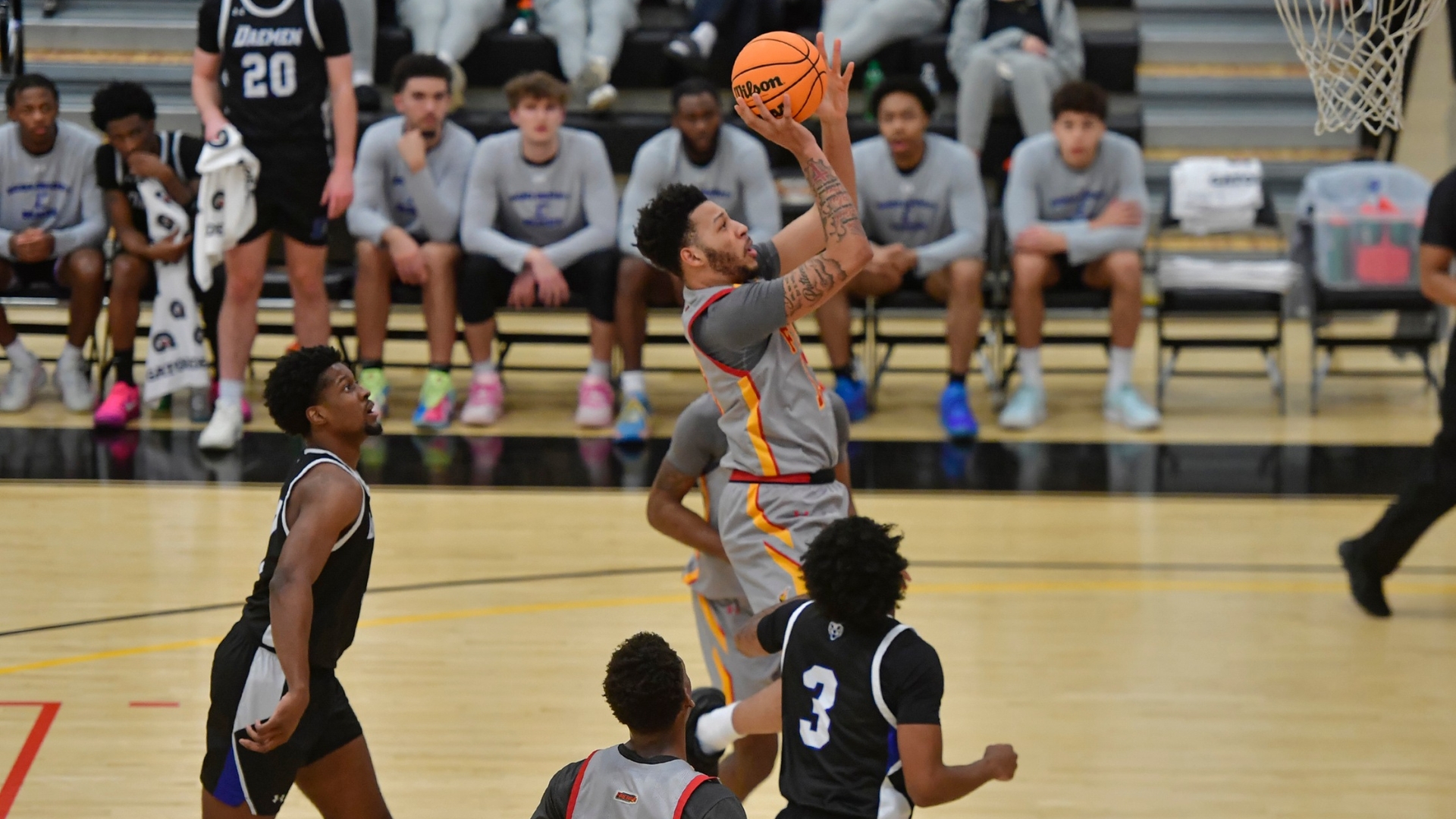 Firebirds Roll Past Queens on Senior Day