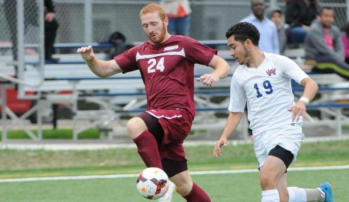 Freshman Maurice Schwab put the Firebirds on the board with his 2nd goal of the season.