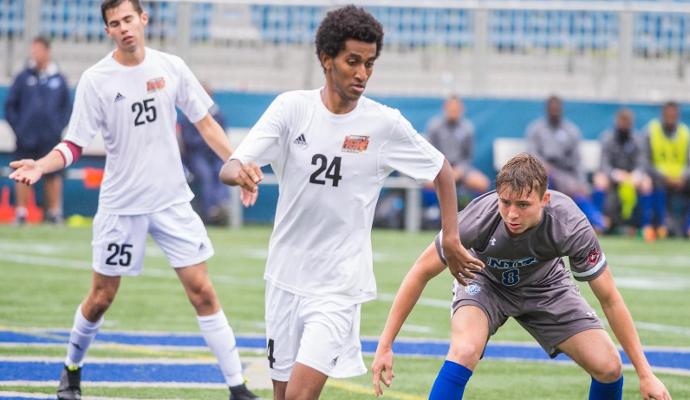 Freshman Benhur Gebretsanie scored his 3rd goal of the season.