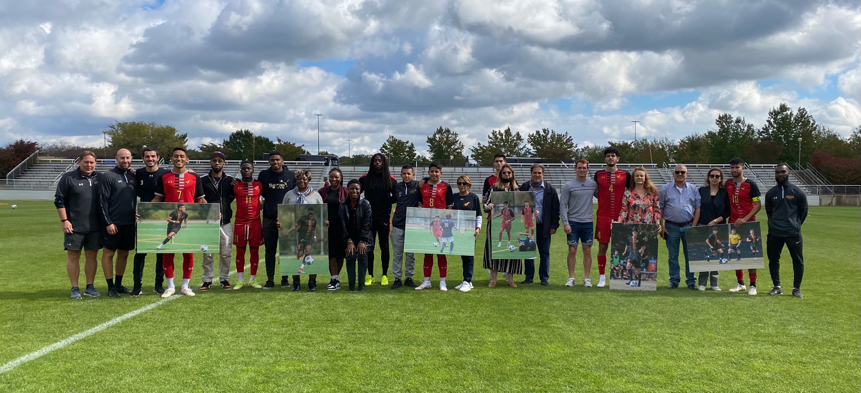 Men's Soccer celebrated 6 seniors for Senior Day.