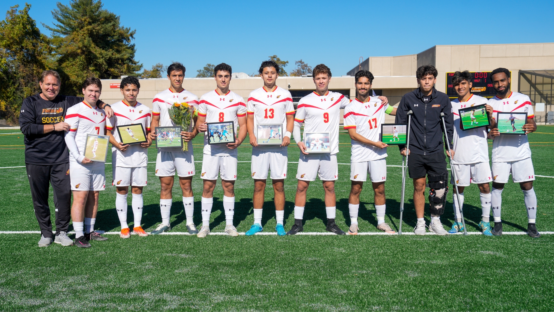 Firebirds Defeat Dolphins 2-1 on Senior Day to Earn ECC Play-Off Spot
