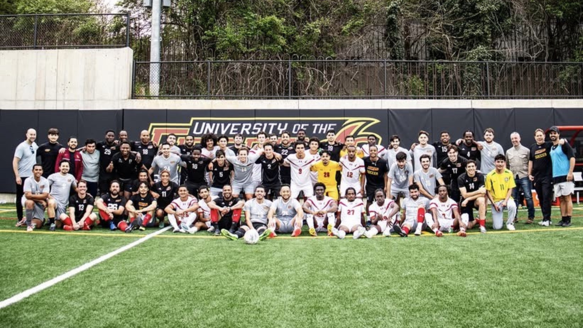 UDC Men&rsquo;s Soccer Hosts Successful Alumni Game Featuring Over 40 Former Firebirds