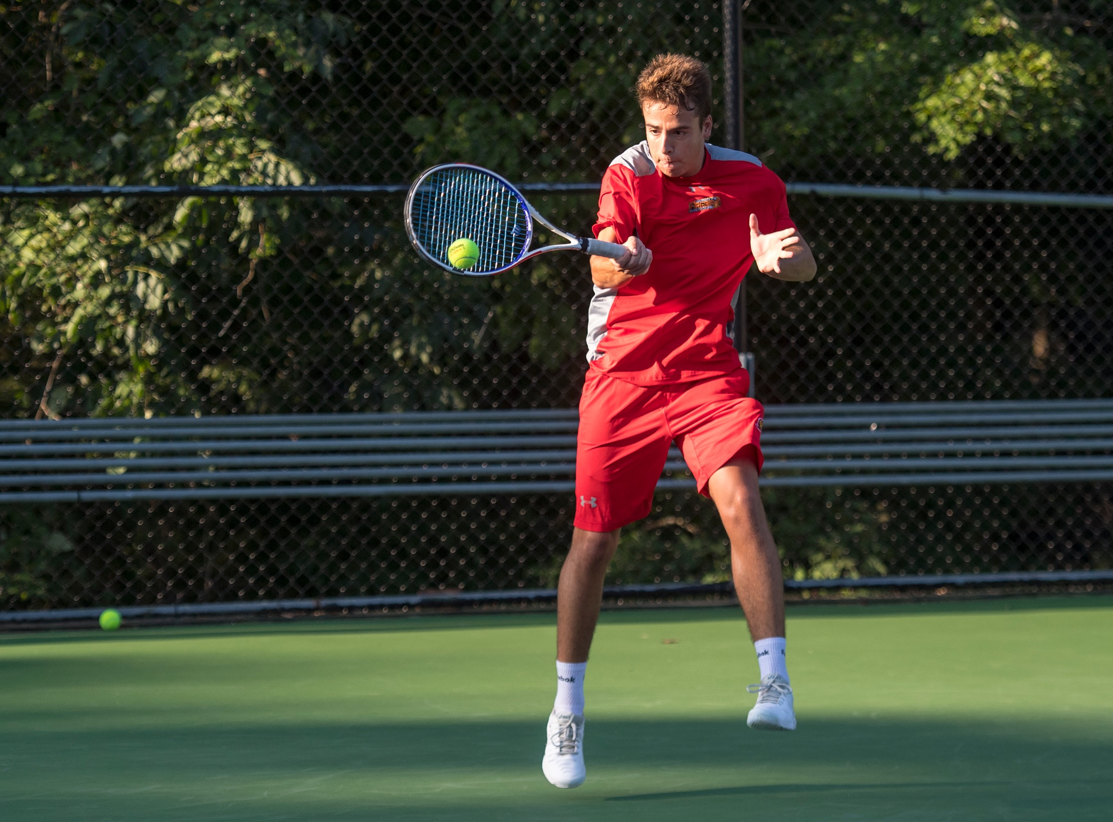 Estevez Hernandez gave the Firebirds their only point of the match, with a win at No.3.