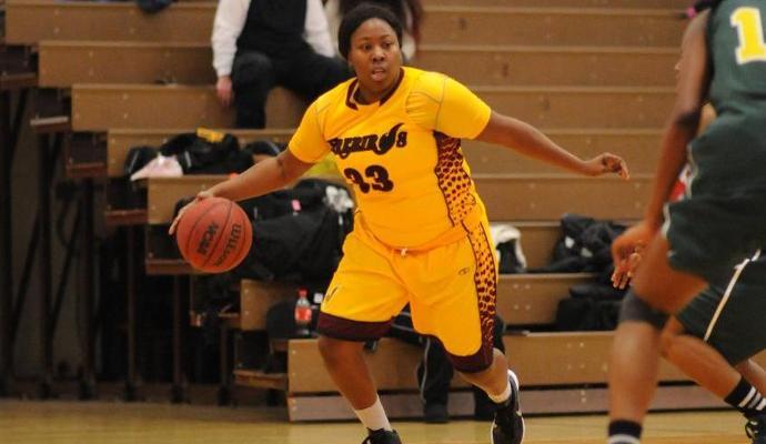 Senior guard ShaKena Williams made six three-point field goals on Senior Night to lead the Firebirds to victory.