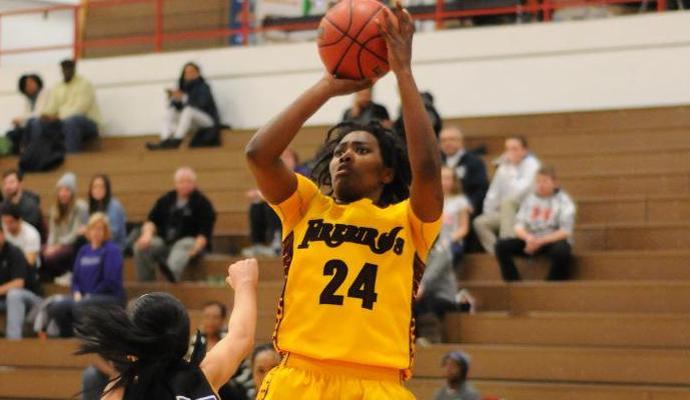 Senior Iman Scott led all scorers with 18 points.