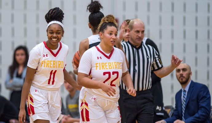 Junior guard Tyra Coombs almost earned a double-double. She scored eight points and nine rebounds