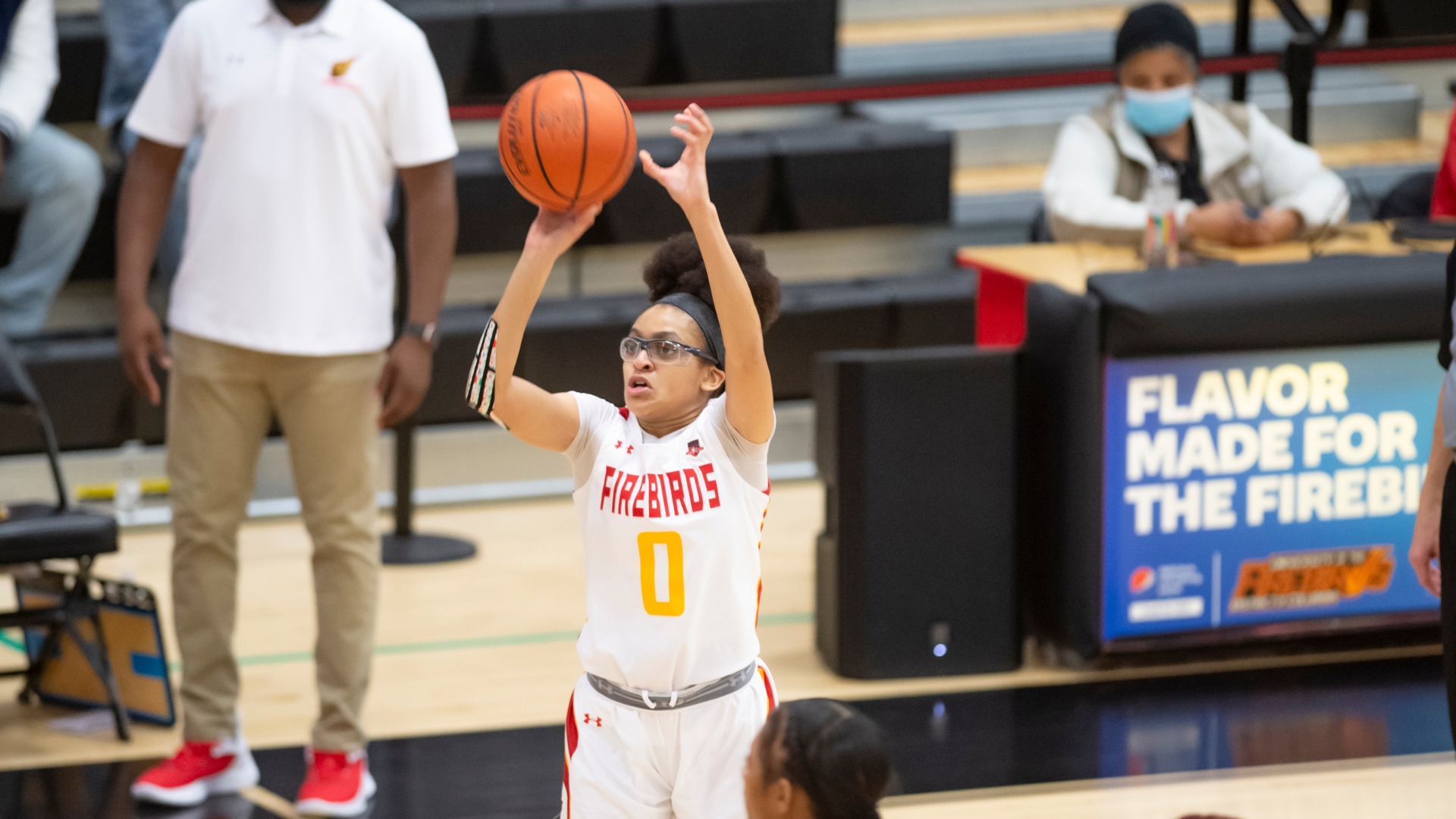 Benjamin knocked down a career high 20 points off flawless shooting, going 7-7 from the field and 4-4 from behind the arc.