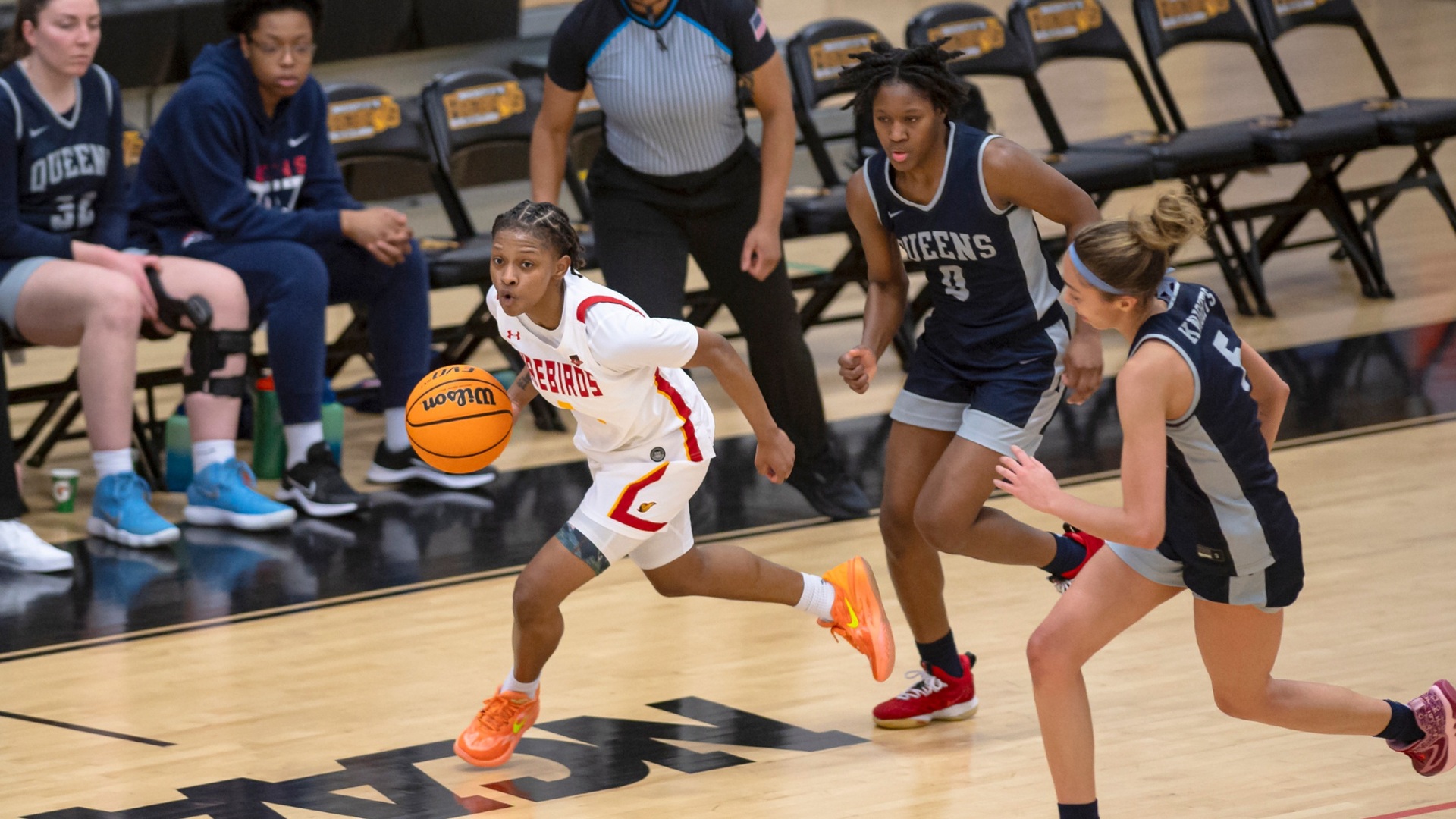 Ryles Post Triple-Double; Firebirds Defeat Lions in Regular Season Finale