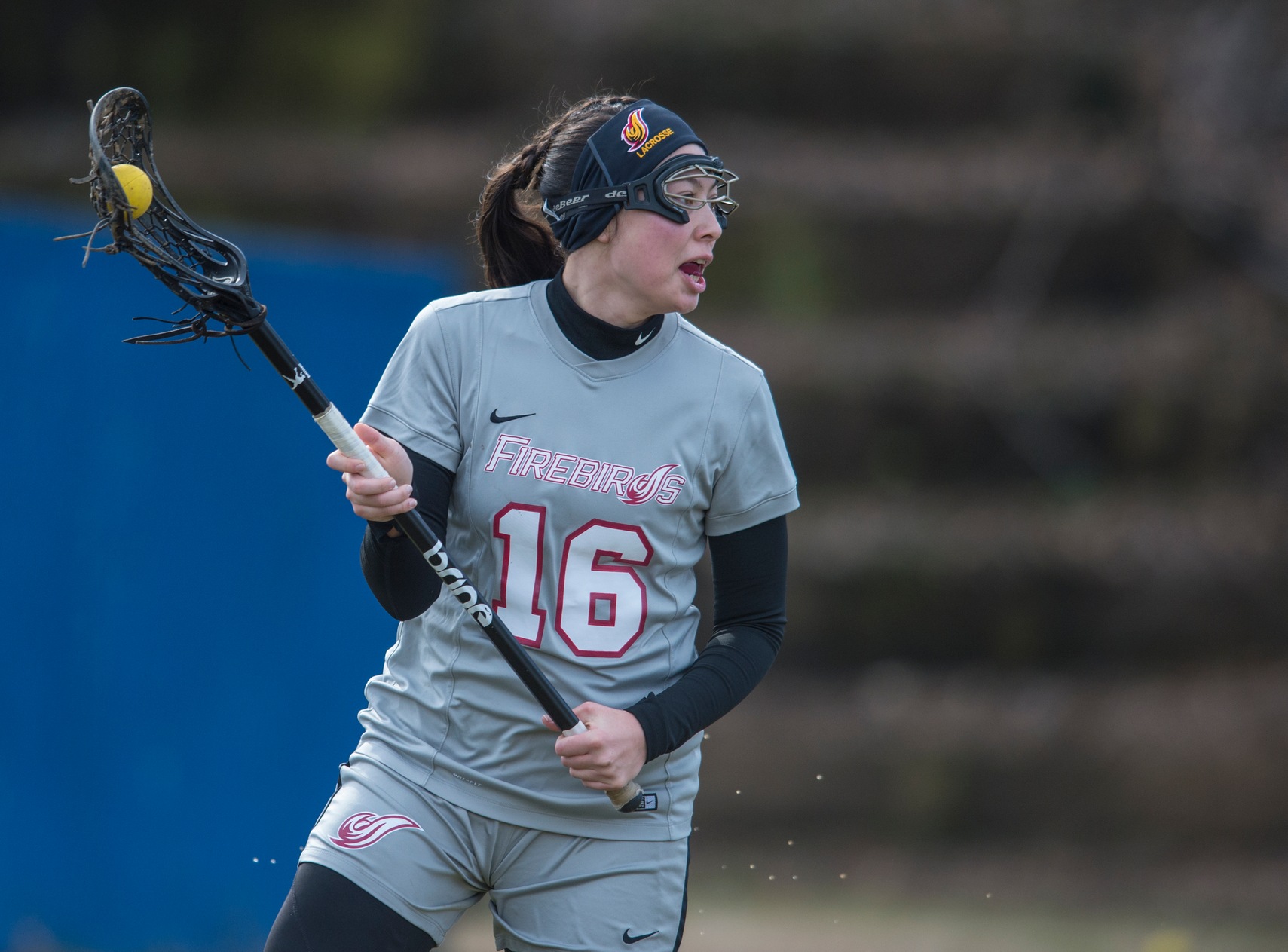 Amy Rock Scores in tough game against Nyack College.