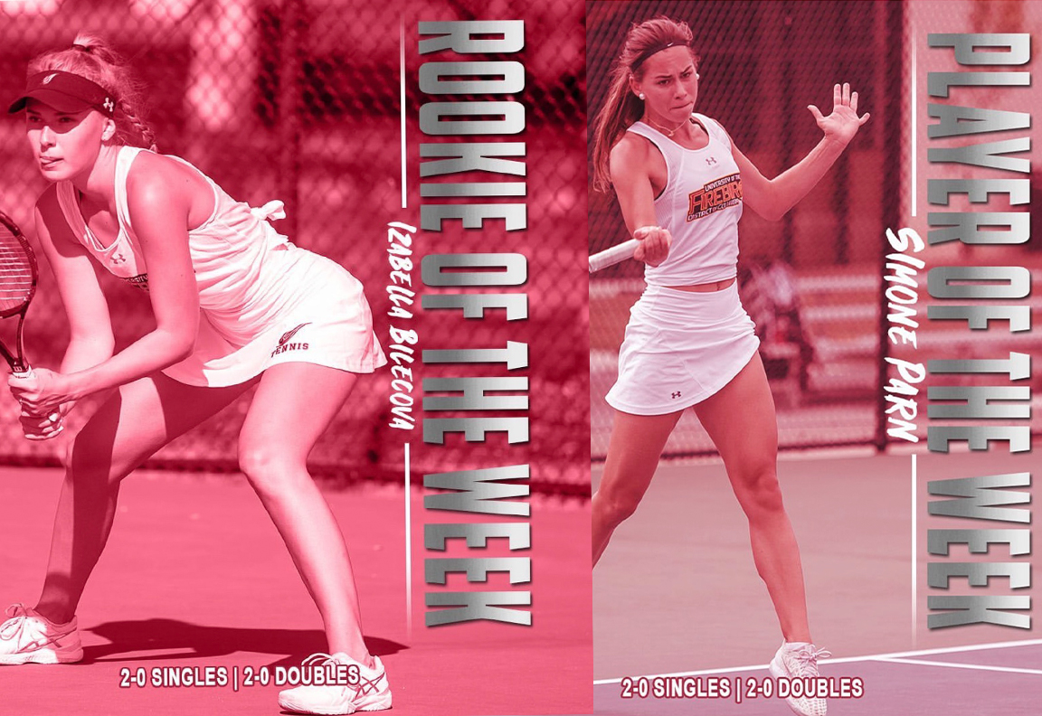 UDC Women&rsquo;s Tennis Sweeps ECC Weekly honors