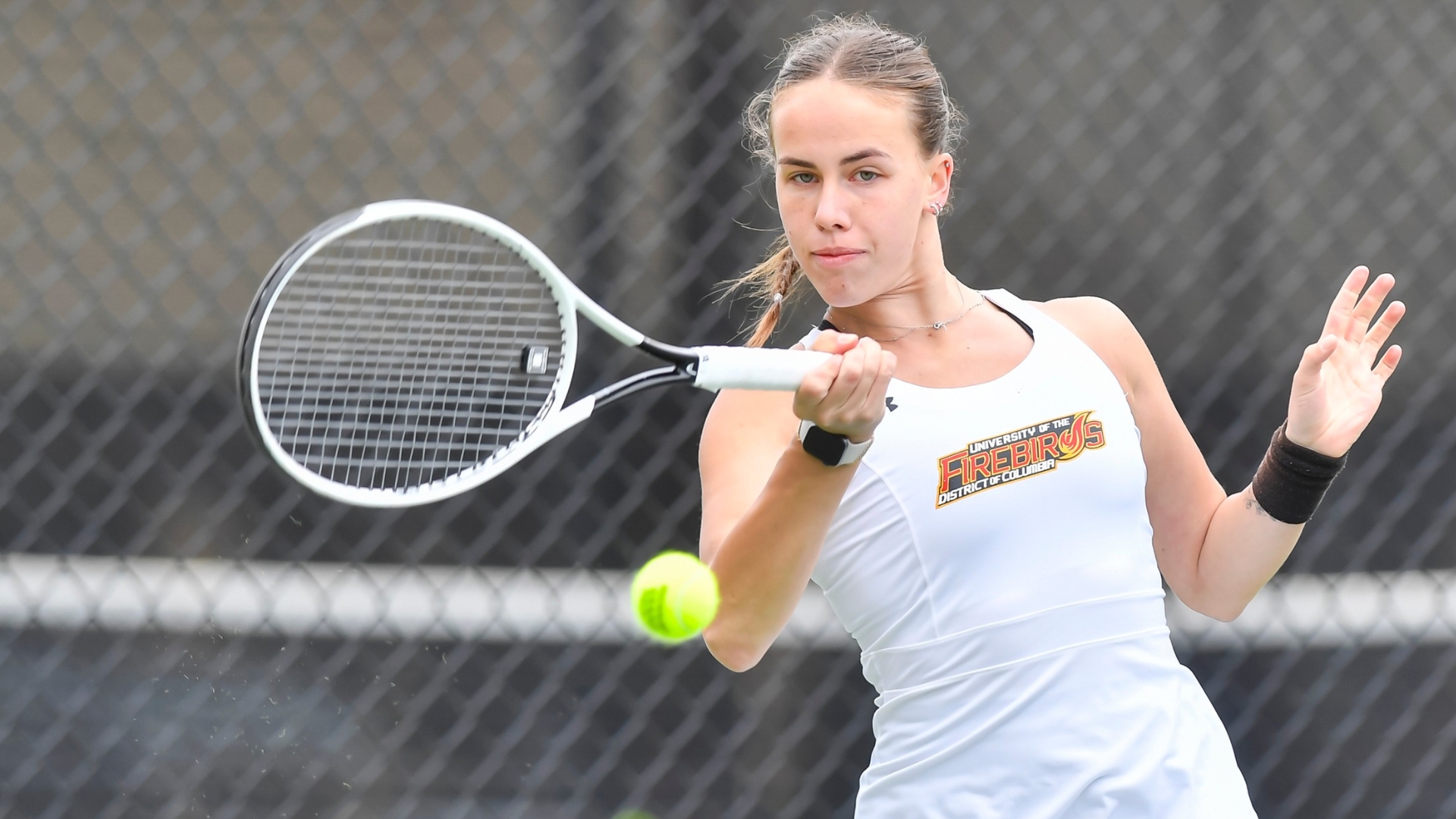 UDC Women&rsquo;s Tennis Drops Hard-Fought Battle to New Haven, 5&ndash;2