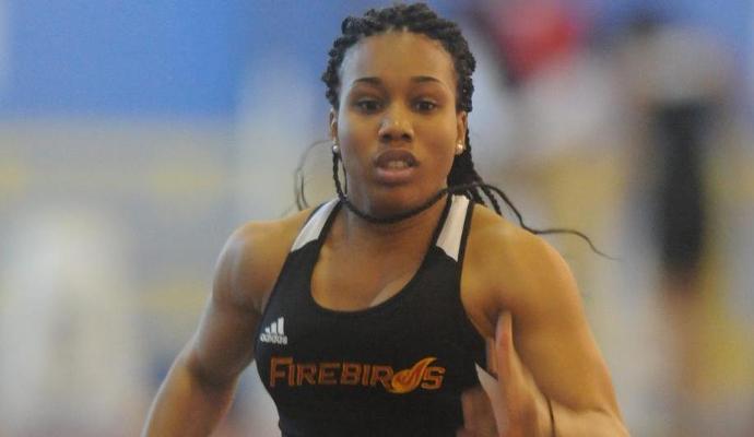 Junior Brittany Okon had a personal best 5.43M Long Jump performance.