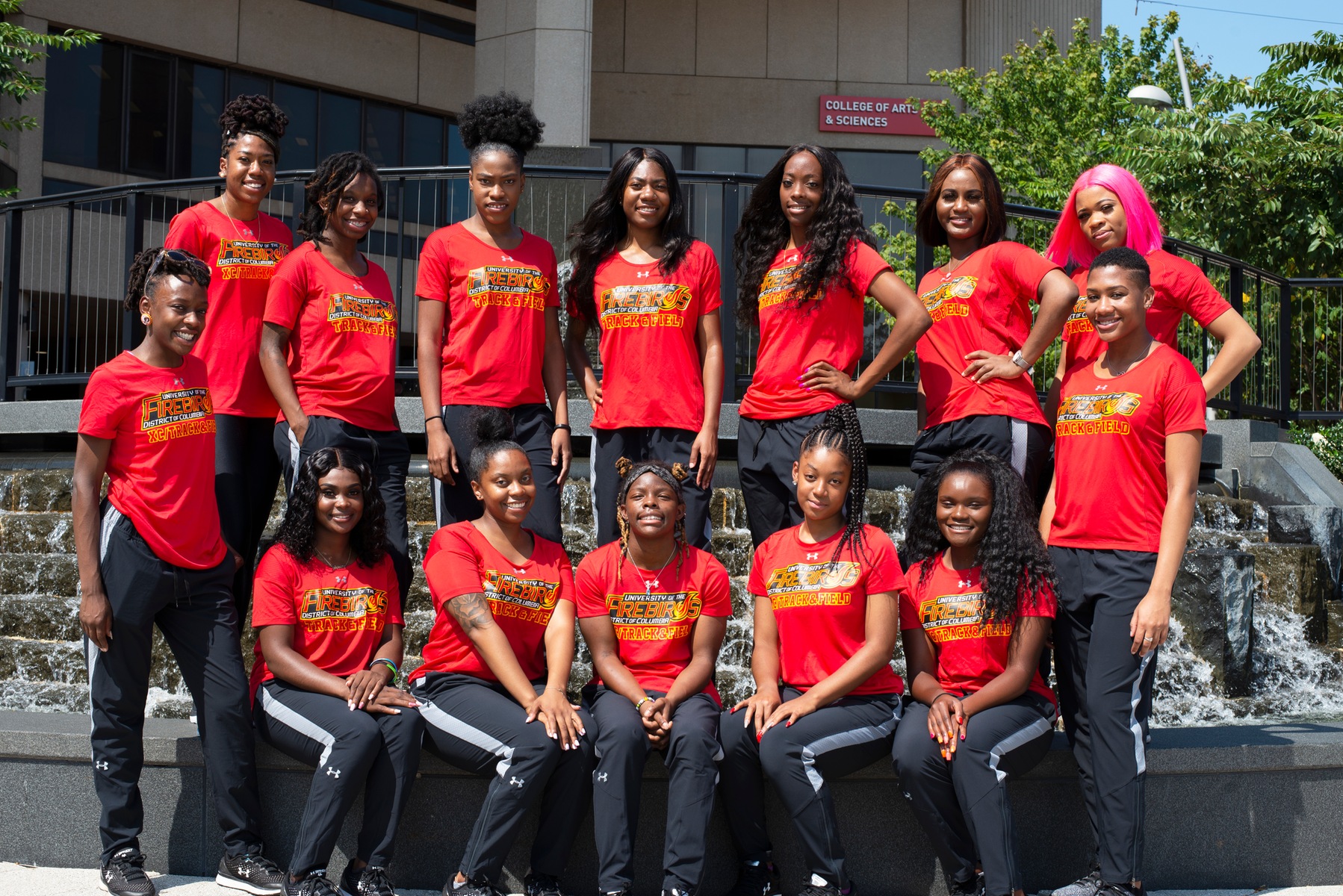 Firebirds Compete in First Indoor Track Meet of the Season