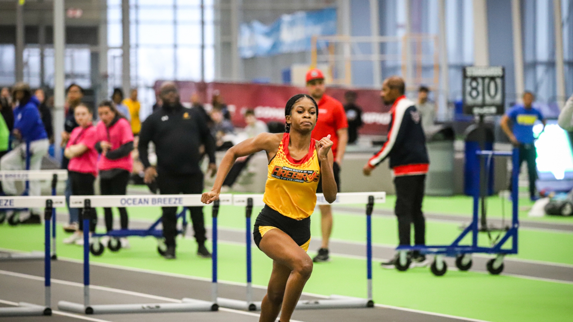UDC Women's Indoor Track & Field Team Concludes Season at Last Chance Meet