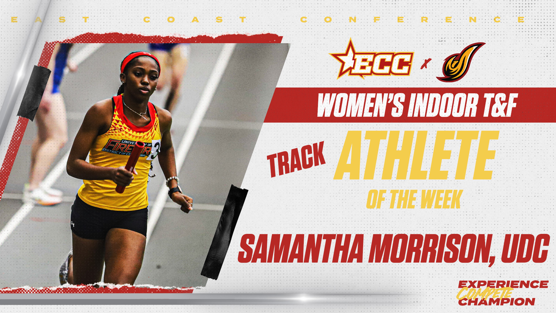 Samantha Morrison Named ECC Women&rsquo;s Track Athlete of the Week