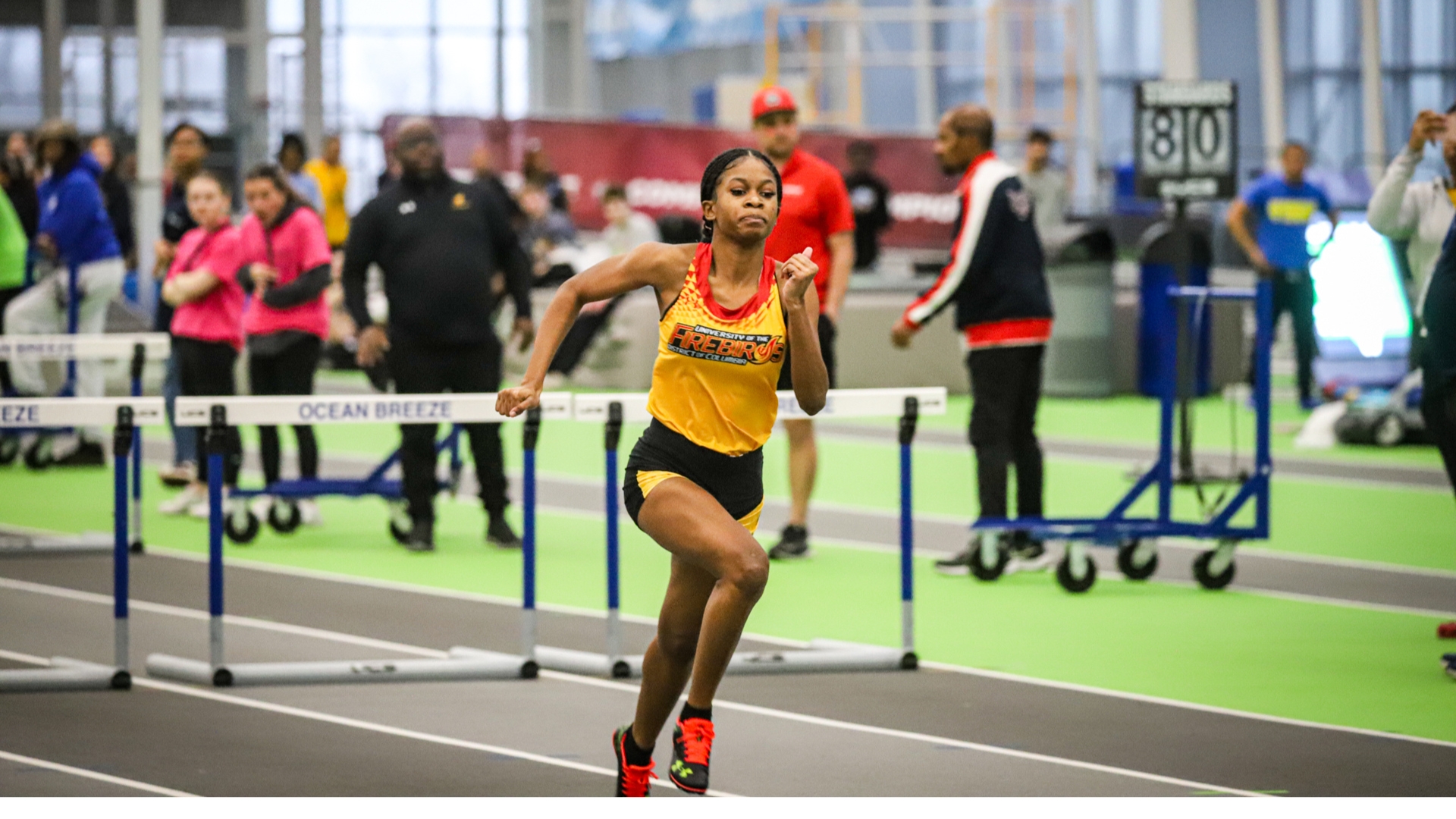 Hines Earns ECC Track Athlete of the Week; Shaw, Morrison & Katou-Kouami Named to Honor Roll