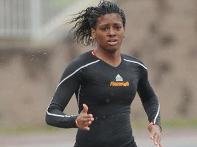 Latoya Allen ran a blistering 3rd leg at Morgan State Legacy