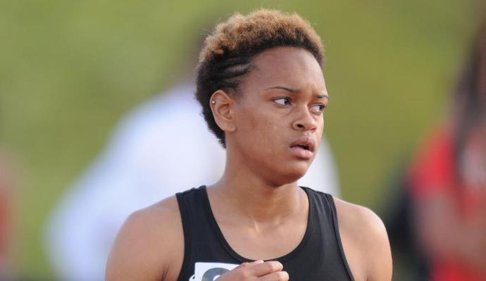 Simone Grant highlighted the Firebirds' day at Maryland with a 2nd place overall showing in the 200M.