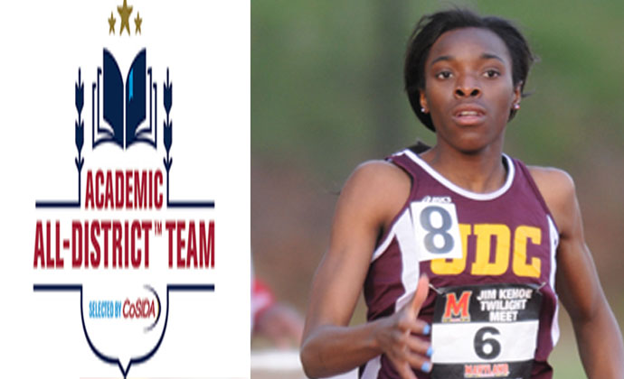Jerily Benjamin Earns CoSIDA Women&rsquo;s Track & Field First Team Academic All-District Honor