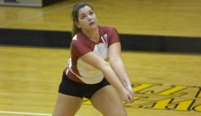 District of Columbia Women&rsquo;s Volleyball Falls to ECC Foe Bridgeport University in Three Sets in Final Road Game of the Season
