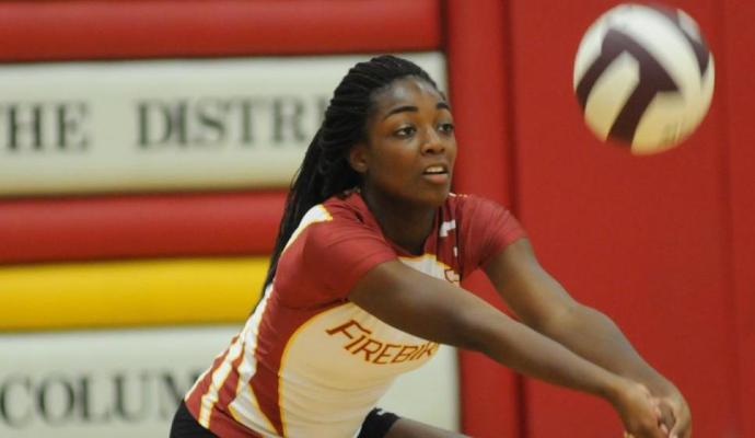 District of Columbia Women&rsquo;s Volleyball Falls To East Coast Conference Foe Dowling College in Three Sets