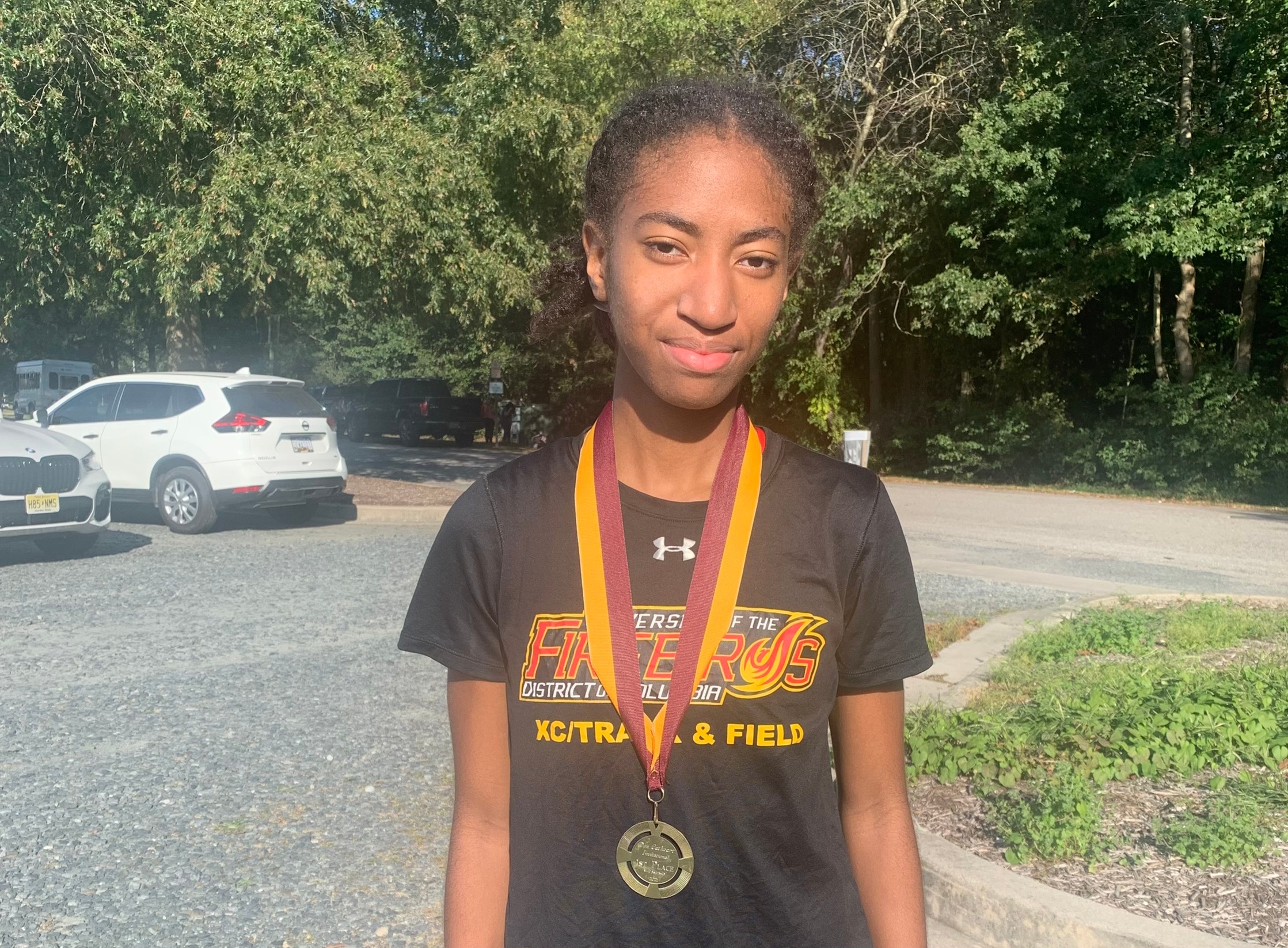 Dixon took home the gold with a time of 22:52.70.